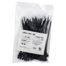 Cable Ties - Black (GT-18S3-0) 