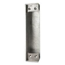 SureClose&reg; ConcealFit Weld Box Post-Side  for Closer & Hinge  (Aluminum)  7813S