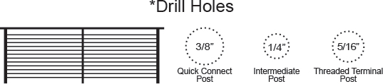 drill hole size diagram