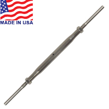 Classic Handy Crimp Swage to Swage Turnbuckle (1/8") - 26-412-3 