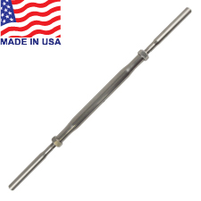 Classic Handy Crimp Swage to Swage Turnbuckle (3/16") - 27-412-6 