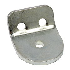 Zinc Plated Seismic Anchoring Fitting, 2-Cable Holes, 1/4" Bolt - SAF2-1/4 