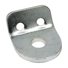 Zinc Plated Seismic Anchoring Fitting, 2-Cable Holes, 3/8" Bolt - SAF2-3/8 