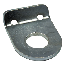 Zinc Plated Seismic Anchoring Fitting, 2-Cable Holes, 3/4" Bolt - SAF2-3/4 