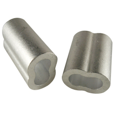 Nicopress Aluminum Oval Sleeves - 1/2" (10ea)  - 188-16-VM1 