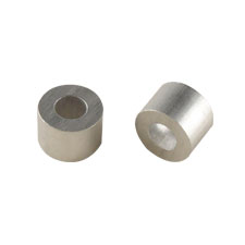 Nicopress Aluminum Stop Sleeves - 3/16" (100ea) - 878-6-M 
