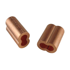 Nicopress Copper Oval Sleeves - 5/16" (6ea) - 18-13-G9 