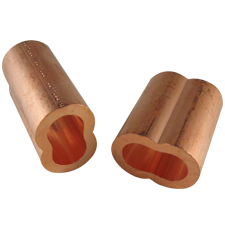 Nicopress Copper Oval Sleeves - 1/2" (2ea)  - 18-25-K8 