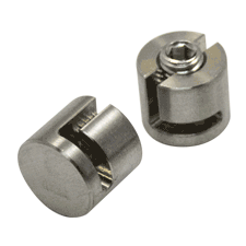 Cable Cross Clamp (Adjustable) 1/8" 