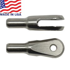 CAI Clip-On Fixed Jaw - 1/8" - F-JC2-4 