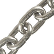 Stainless Steel Proof Coil Chain (1/2") 