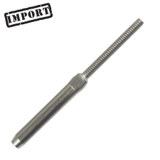 Threaded Stud w/ Wrench Flats (RH) - 3/16" - (Import) 