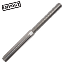 Threaded Stud w/ Wrench Flats (LH) - 1/2" - (Import) 