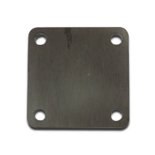 Carbon Steel Base Plate 4" x 4" x 1/4" - Mill Finish 