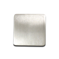 Stainless Steel Base Plate 3 3/8" x 3 3/8" x 3/16" - Brushed Finish 