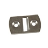 Cable Brace Floor Plates (stair slotted) Brushed 304 S/S 
