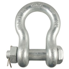 1-1/2" Bolt Type Anchor Shackle (Galvanized) 