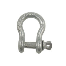 1/4" Screw Pin Anchor Shackle (Galvanized) 