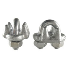 1/4" Drop Forged Wire Rope Clips 