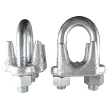 1-1/2" Drop Forged Wire Rope Clips 