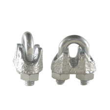 1/16" Malleable Wire Rope Clips 