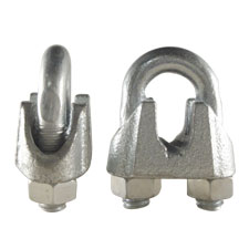 7/16" Malleable Wire Rope Clips 