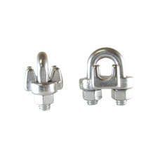 Precision Cast Stainless Steel Wire Rope Clip - 33HWRC310 