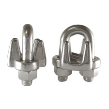 Precision Cast Stainless Steel Wire Rope Clip - 33HWRC320 