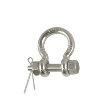 3/16" Stainless Steel  Bolt Type Anchor Shackle 