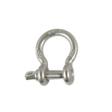 3/16" Stainless Steel  Screw Pin Anchor Shackle 