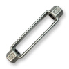 1 1/4" x 6" Stainless Steel Electro-Polished Turnbuckle Body 
