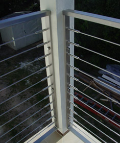 other metal frame materials for cable railing