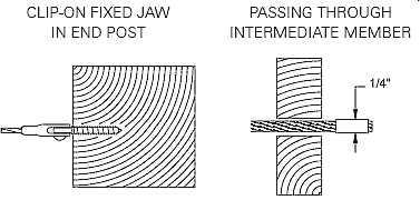 Clip On Fixed Jaw