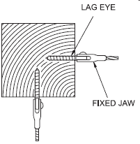 lag-eye, adjust-a-jaw tensioner