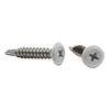 Screws (White, S/S) for Metal, Wood or Vinyl  - 1PW 