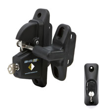 LokkLatch&reg; PRO SL (Black) - LLP1S-K   Keyed Different   DISCONTINUED ITEM!!ONLY 1 LEFT IN STOCK  Product Re-designed (CLICK HERE)