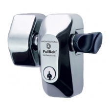 PullBolt Security Lock, Face Mount, 316SS - FPBSSFM