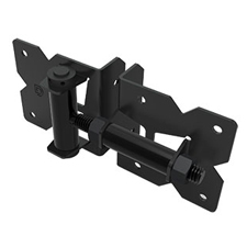 Stainless Steel Hinge (Black) - DDSHNNA  V-Notch, Self Close, Adjustable
