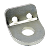 Zinc Plated Seismic Anchoring Fitting, 2-Cable Holes, 1/2" Bolt - SAF2-1/2 