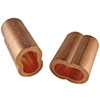 Nicopress Copper Oval Sleeves - 1/2" (2ea)  - 18-25-K8 