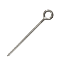 5/16" x 5" Stainless Steel Lag Eye Bolt Plain, Non-Welded 