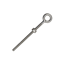 1/4" x 4" Stainless Steel Plain Eye Bolt (Welded)