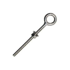 5/16" x 4" Stainless Steel Plain Eye Bolt (Welded)