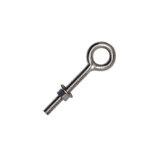 3/8" x 3" Stainless Steel Plain Eye Bolt (Welded)