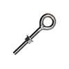 1/2" x 4" Stainless Steel Plain Eye Bolt (Welded)