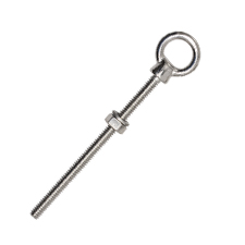 1/4" x 4" Stainless Steel Eye Bolt w/ Eye Nut