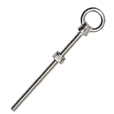 5/16" x 4 1/2" Stainless Steel Eye Bolt w/ Eye Nut