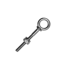 1/4" x 2" Stainless Steel Shoulder Eye Bolt (Forged)