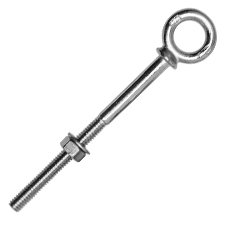5/16" x 4-1/4" Stainless Steel Shoulder Eye Bolt (Forged)