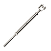 Jaw Stud Turnbuckle - 1/8" - (Import) 